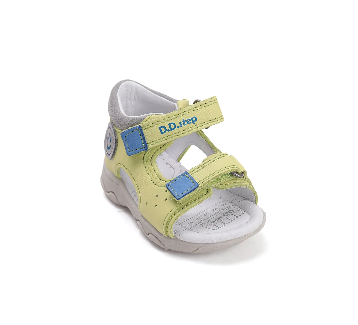 DD Step G064-61554B sandal dreng bred fod sommer