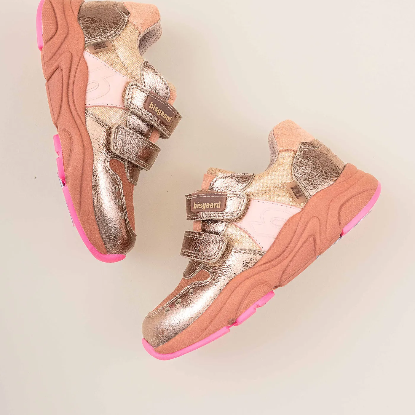 Bisgaard Herle Tex sneaker rose gold vandtæt