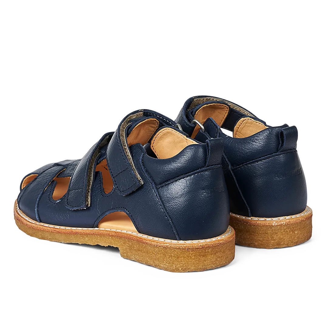 Angulus Sandal med velcro børnesandal læder