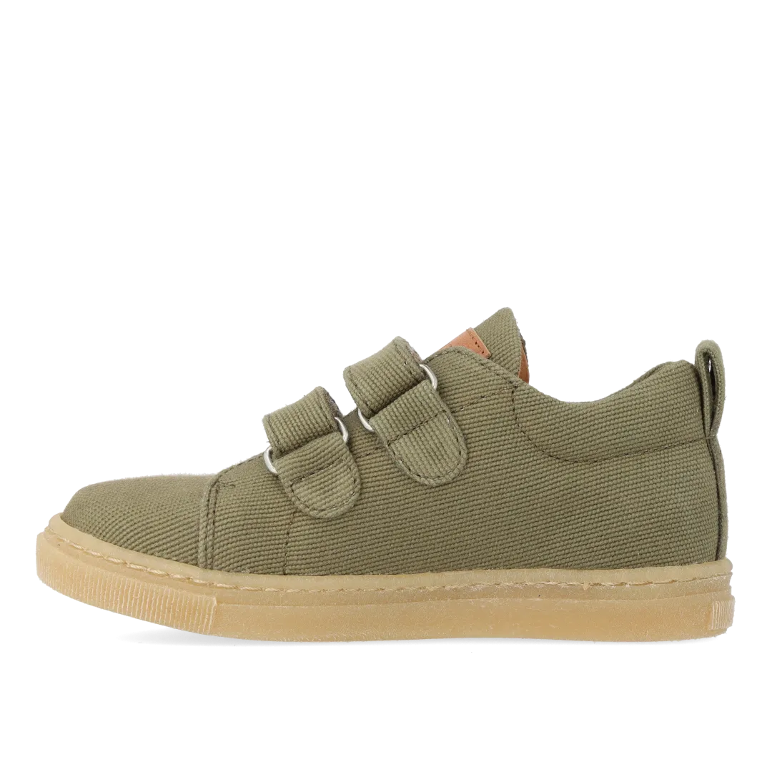 Angulus sneaker bomuldskanvas børn velcro