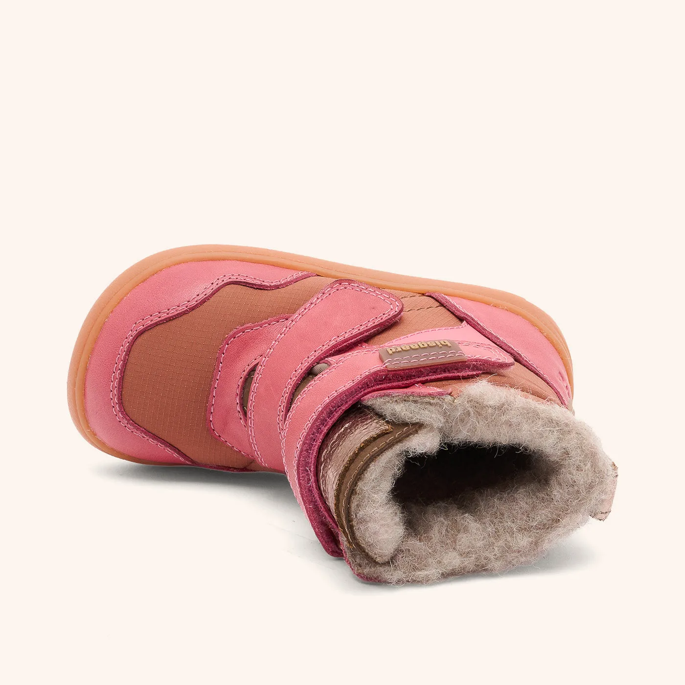 Bisgaard Barefoot Timo Tex vinterstøvle pink vandtæt