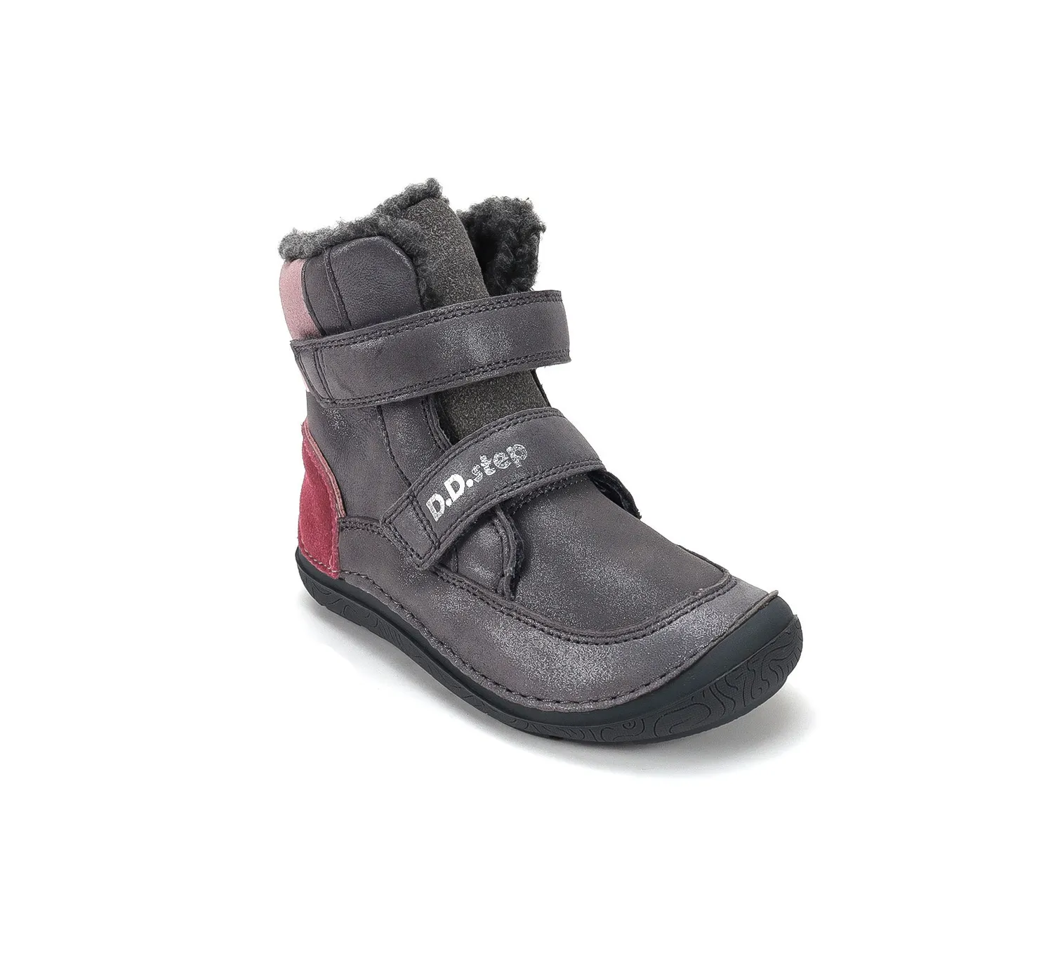 DD Step W116-62185D vinter barfodssko piger foret