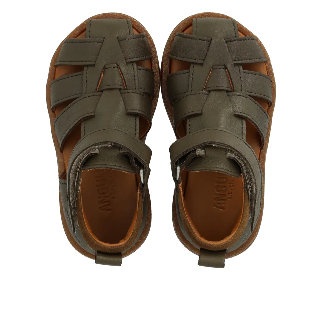 Angulus Begynder sandal velcro babysandal ruskind