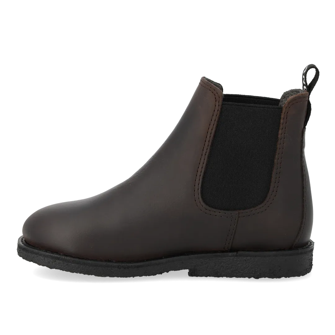Angulus Chelsea støvle logobånd børn nubuck