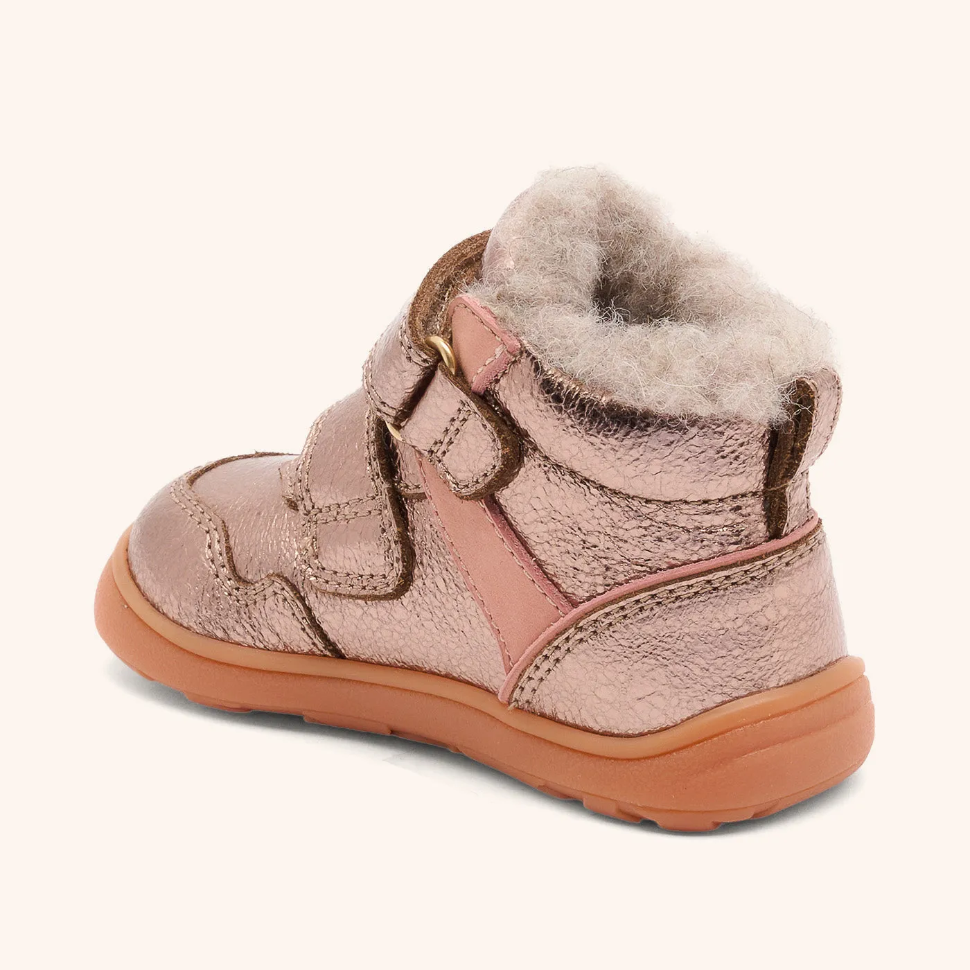 Bisgaard Becky Tex barfodssko rose gold tex