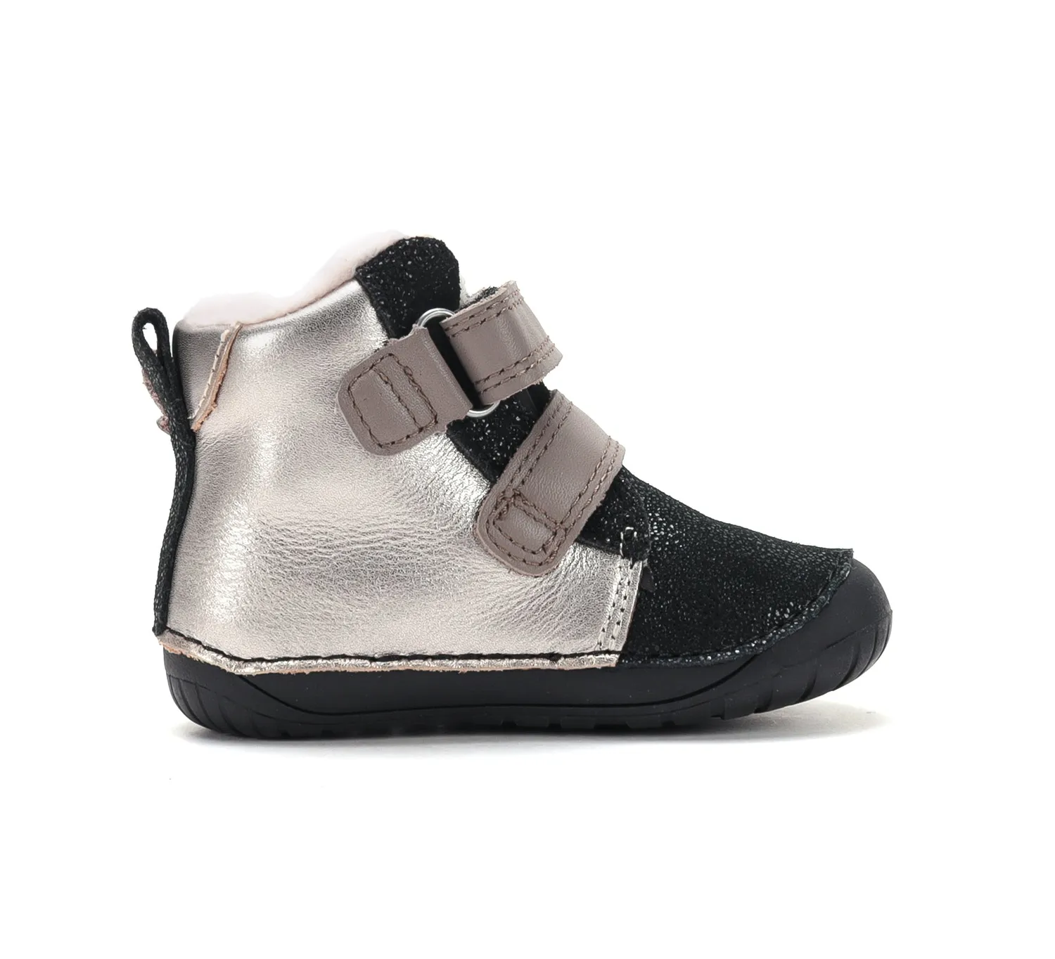 DD Step W070-62223B vinter barfodsstøvle pige varm