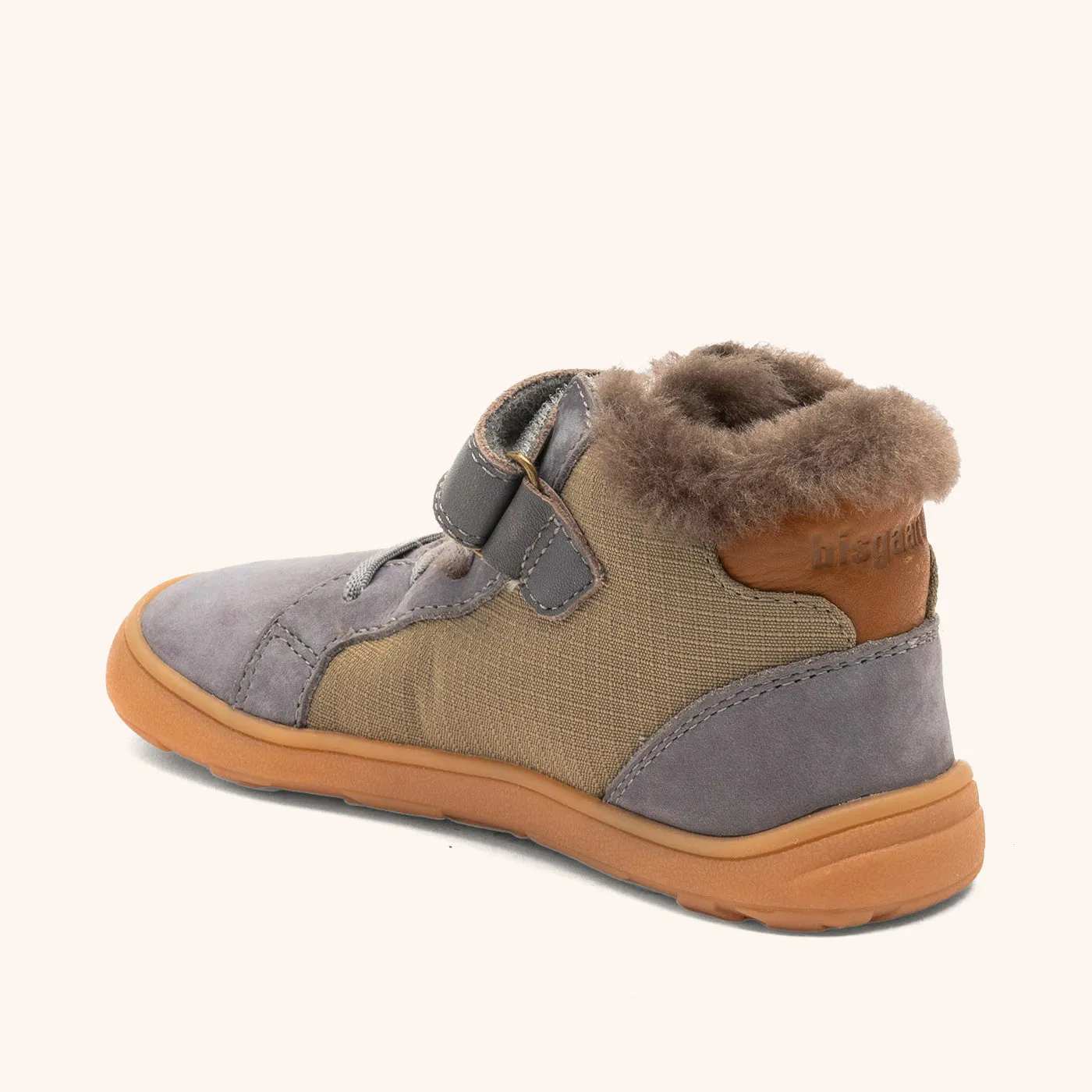 Bisgaard Barefoot Rafael barfodssko lam grey 24-36