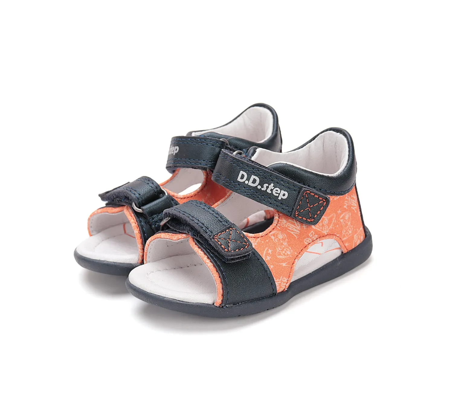 DD Step G075-51862A sandal dreng normal fod