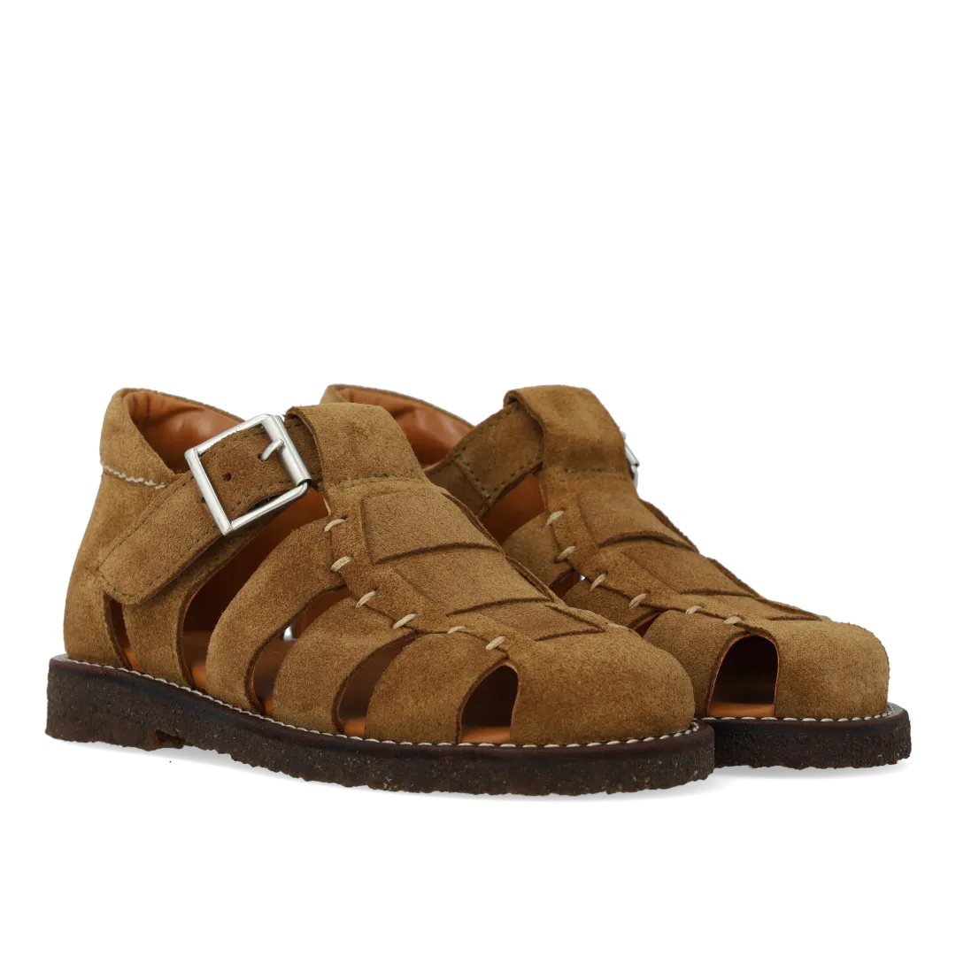 Angulus Fisherman sandal børnesandal lukket tå læder