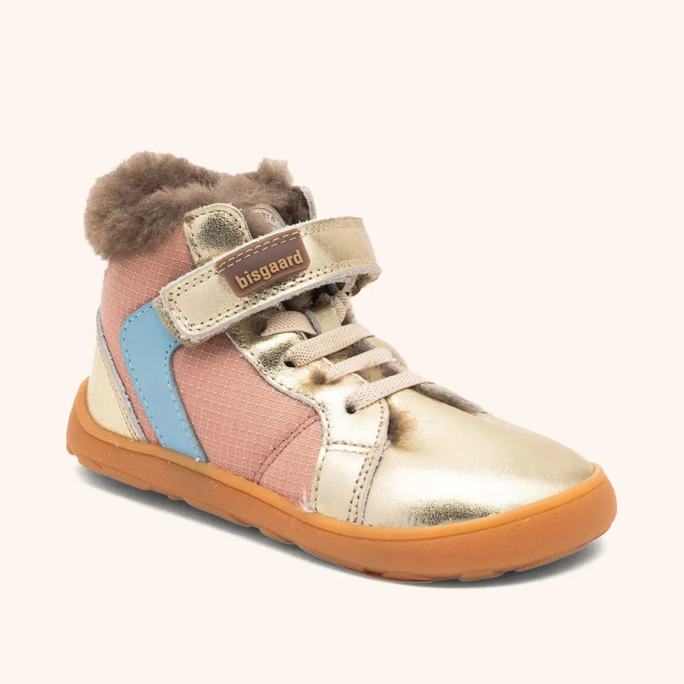 Bisgaard Barefoot Rafael Lamb barfodssko gold foret