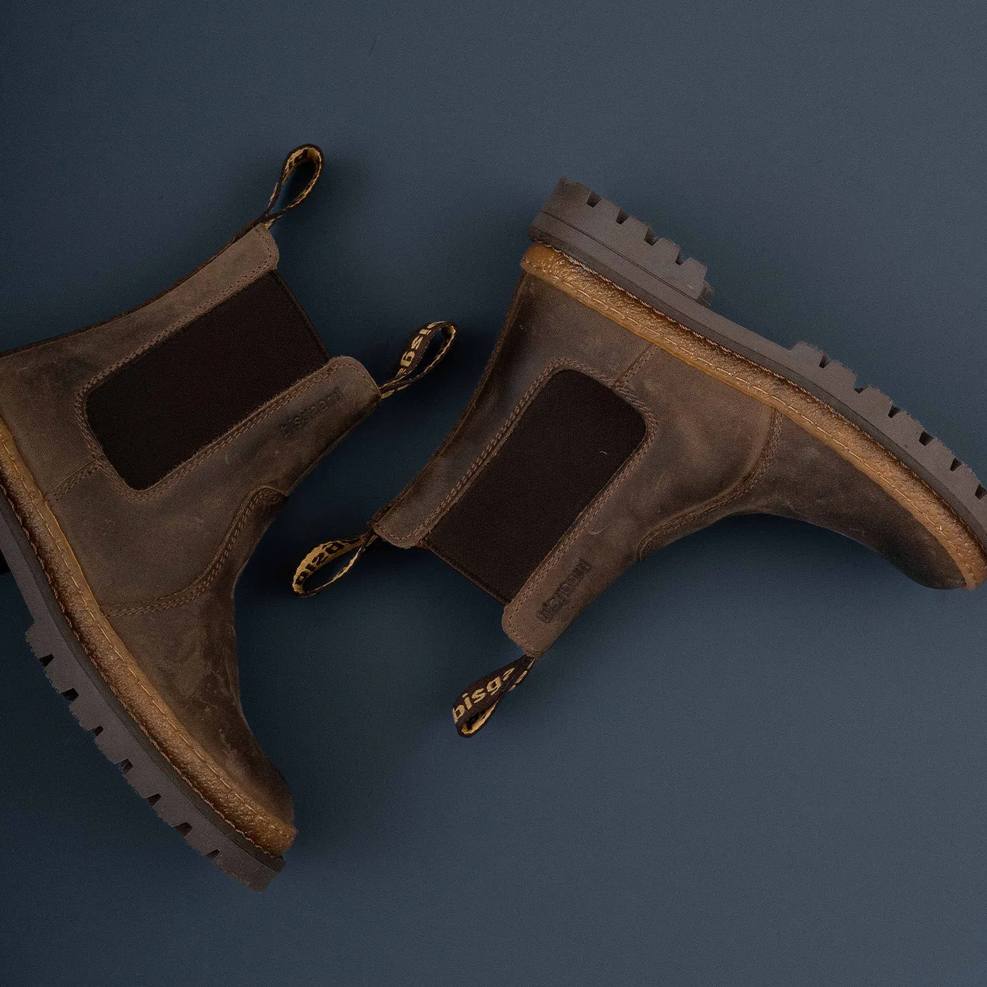 Bisgaard Neo støvle rustic brown cognaclæder