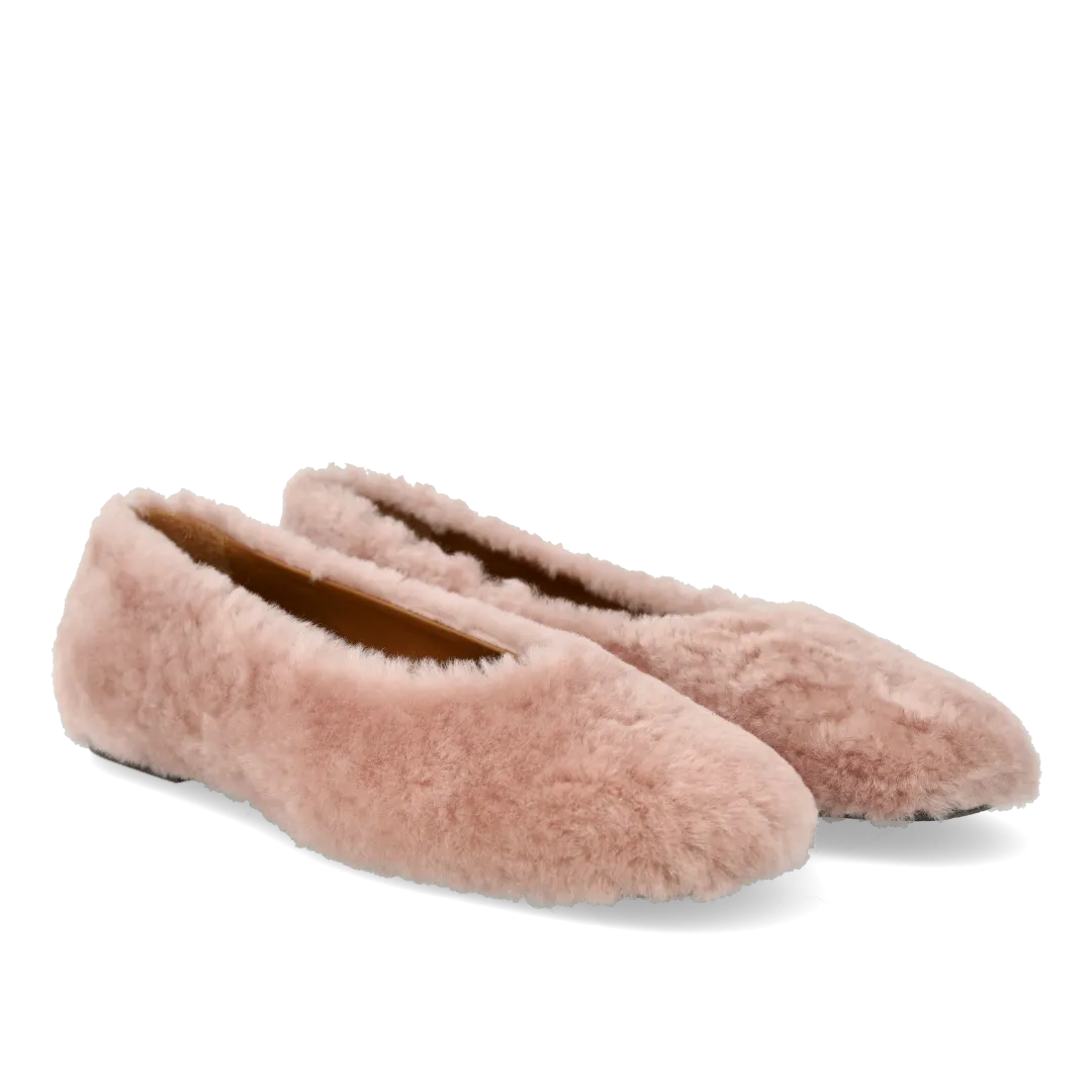 Angulus Ballerina lammeuldspels firkantet beige