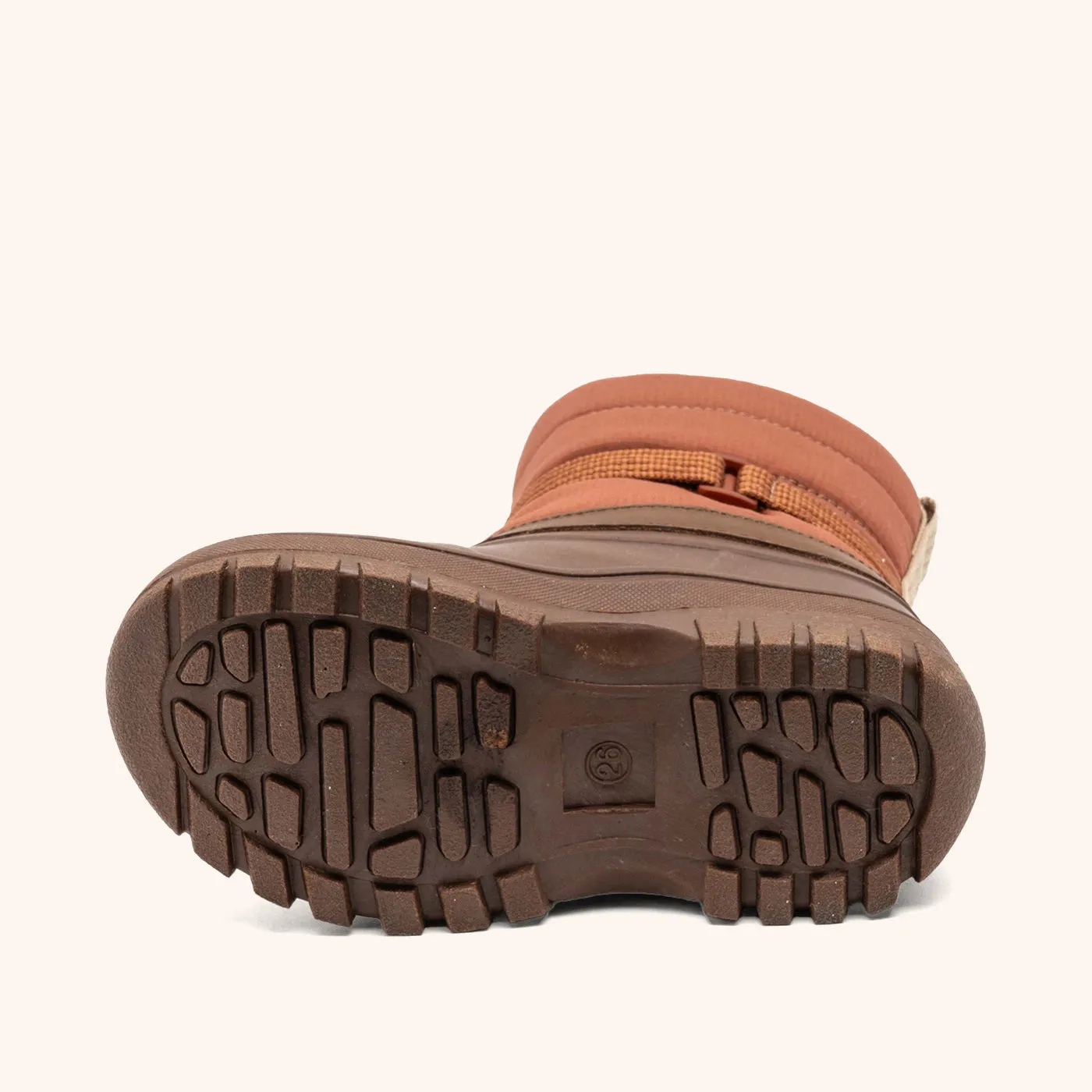 Bisgaard Pacson vinterstøvle terracotta uldfoer