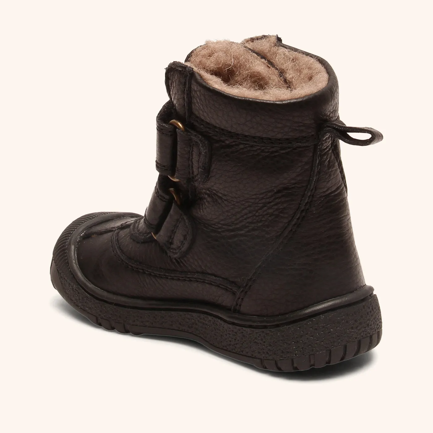 Bisgaard Ellis Tex vinterstøvle black uld