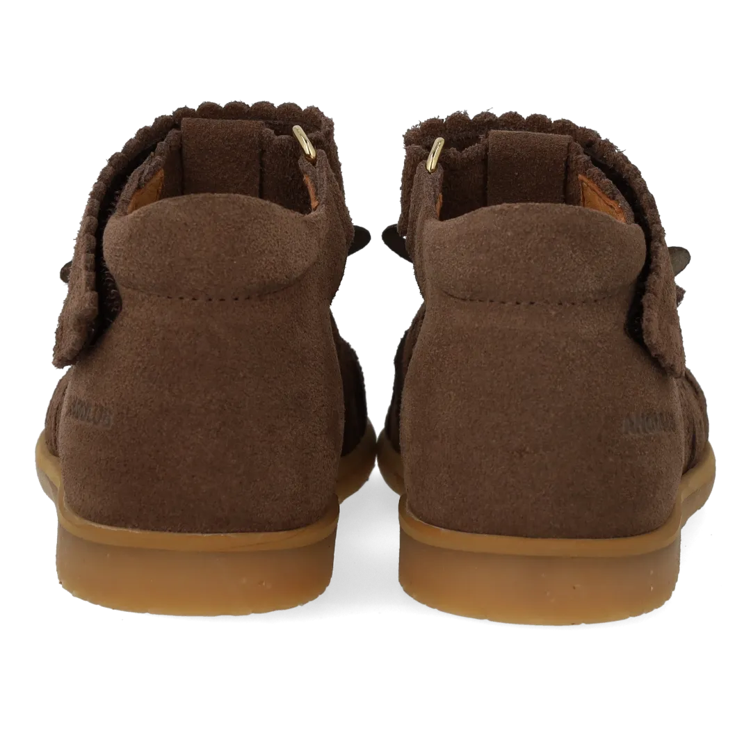 Angulus Sommerfugl sandal børnesandal ruskind str 20-25