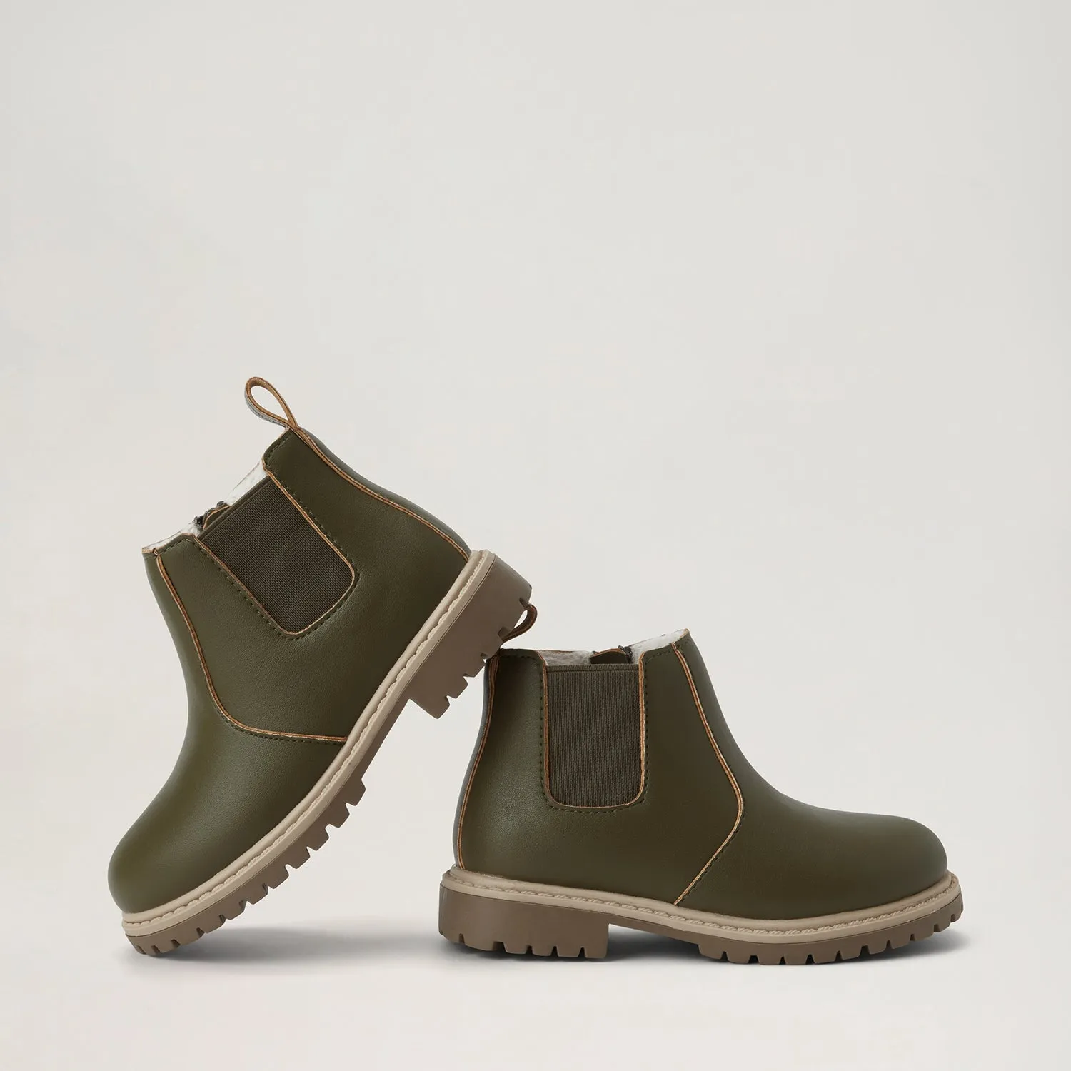 BabyMocs Little Explorer Boots barfodssko Cognac 22