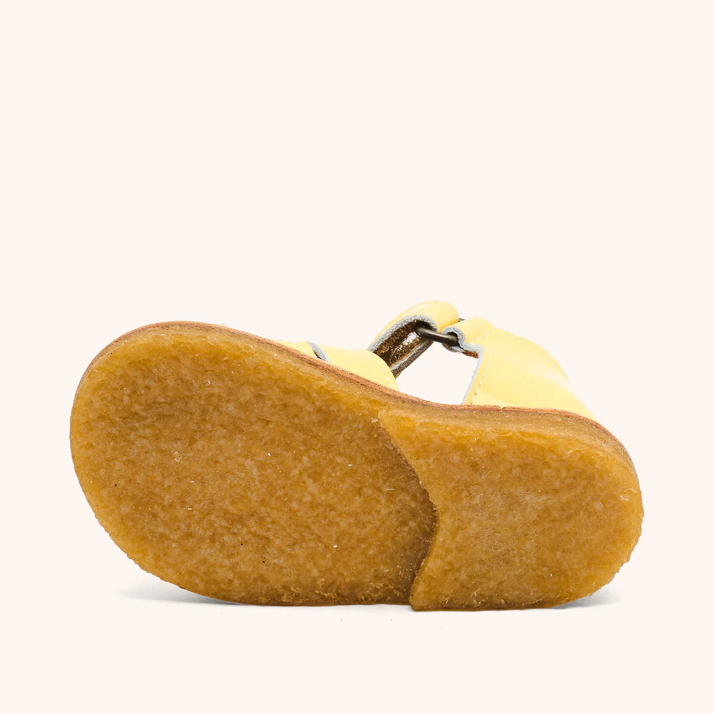 Bisgaard Ami Butter sandal flettet læder