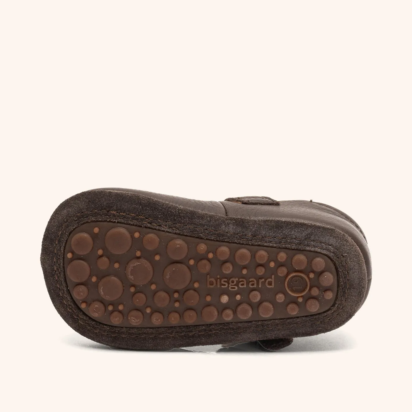 Bisgaard Annabelle hjemmesko dark brown ballerina