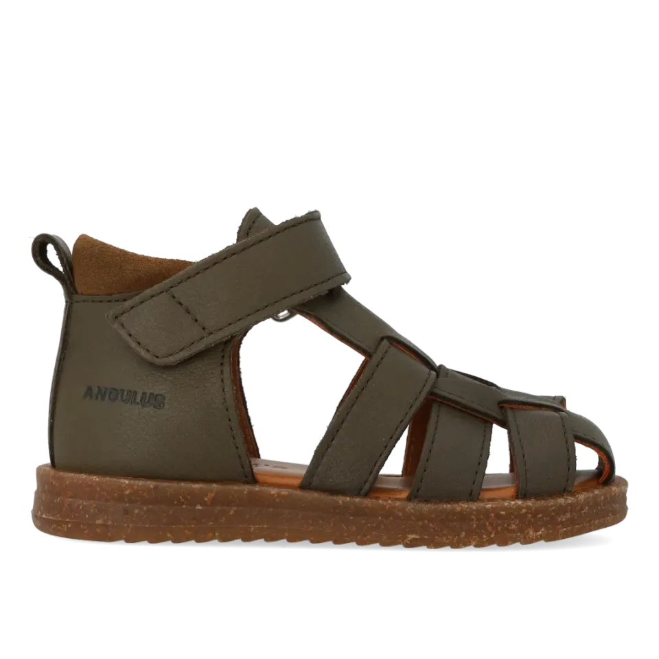 Angulus Begynder sandal velcro babysandal ruskind