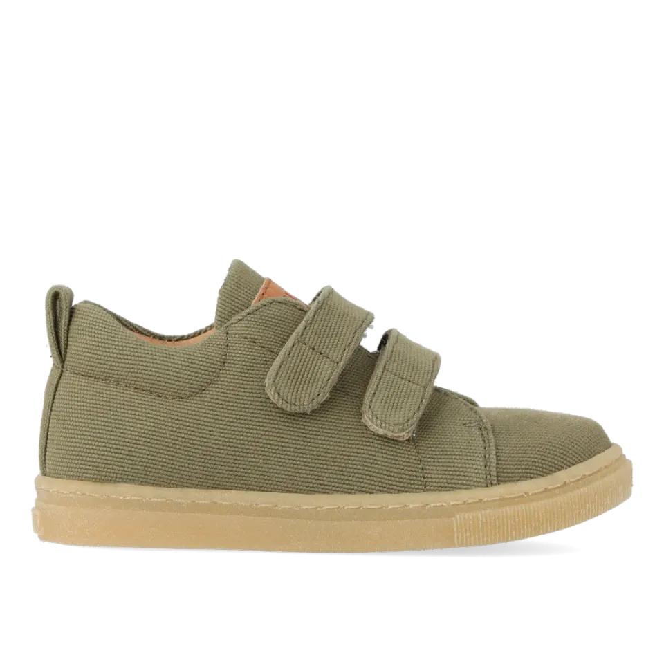 Angulus sneaker bomuldskanvas børn velcro