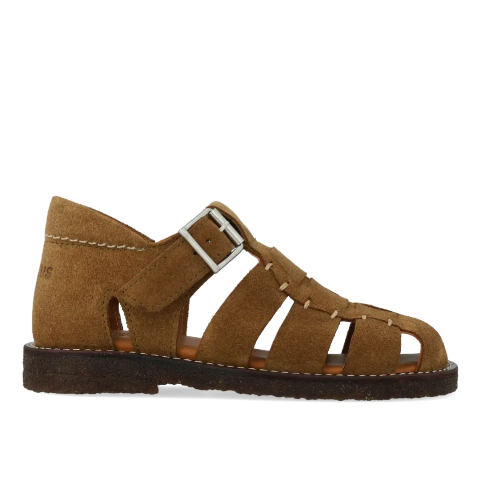 Angulus Fisherman sandal børnesandal lukket tå læder