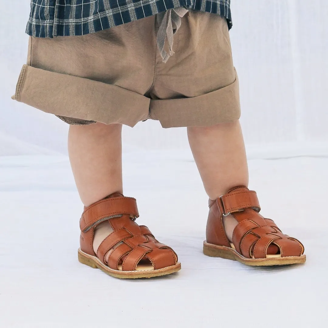 Angulus Begynder Fisherman børnesandal velcro læder