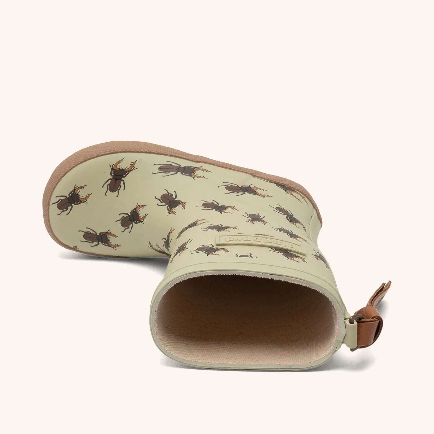 Bisgaard Fashion Brown Beetles gummistøvle grøn