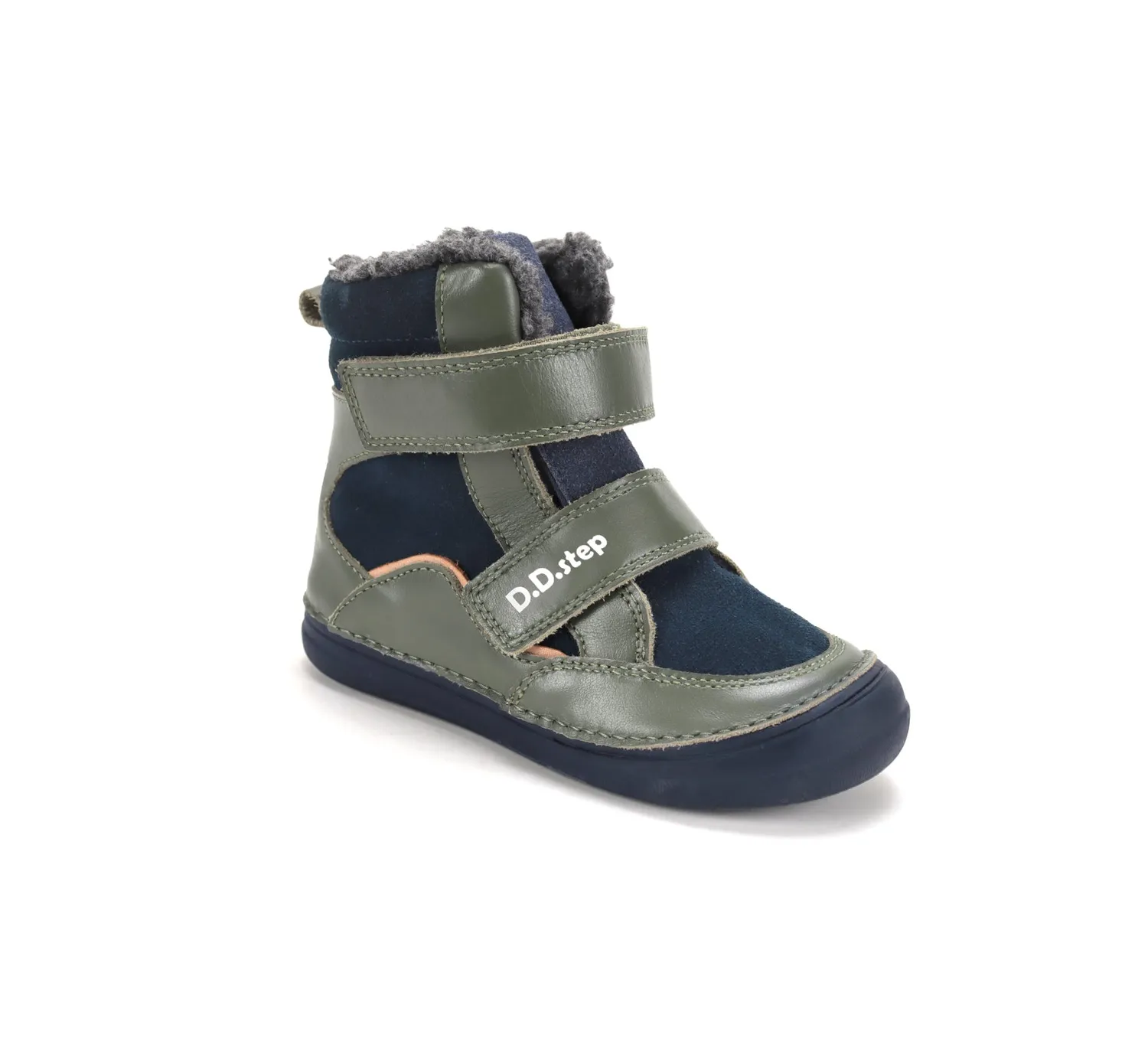 DD Step W078-62178A vinterstøvler varm foret dreng