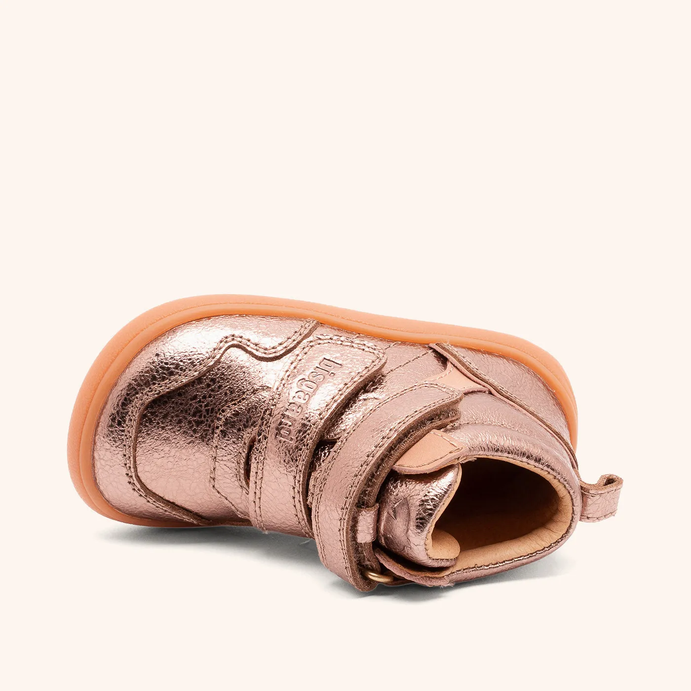 Bisgaard Barefoot Becky barfodssko rose gold let