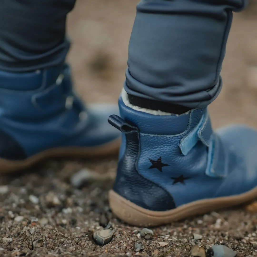 Gogsig Light Blue Star vinterstøvle lyseblå tex