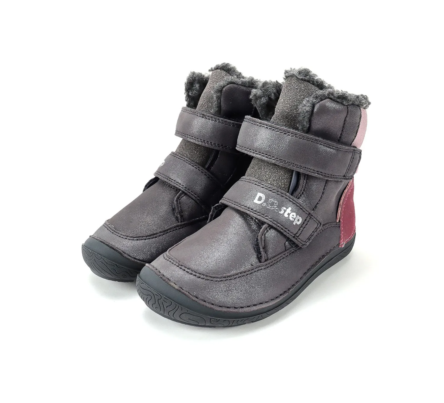 DD Step W116-62185D vinter barfodssko piger foret