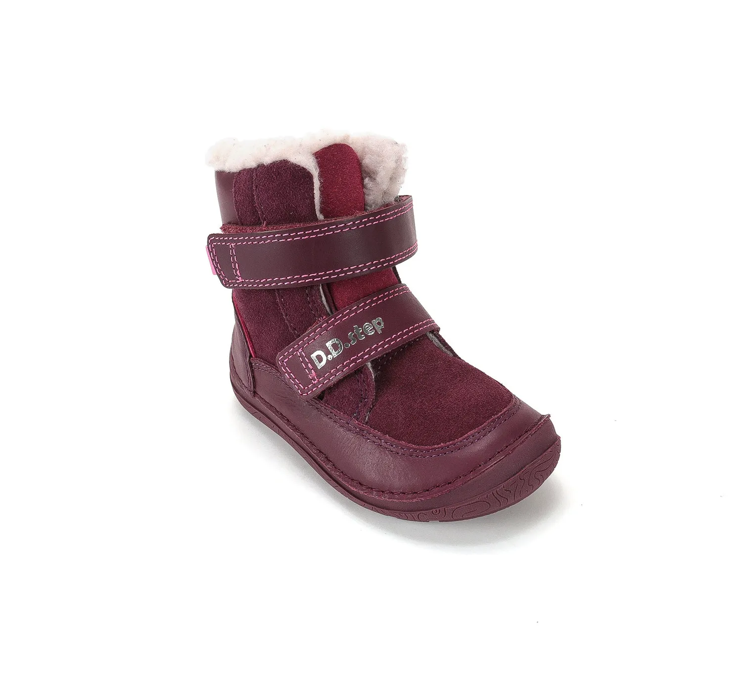 DD Step W116-62185C barfodssko vinter pige foret