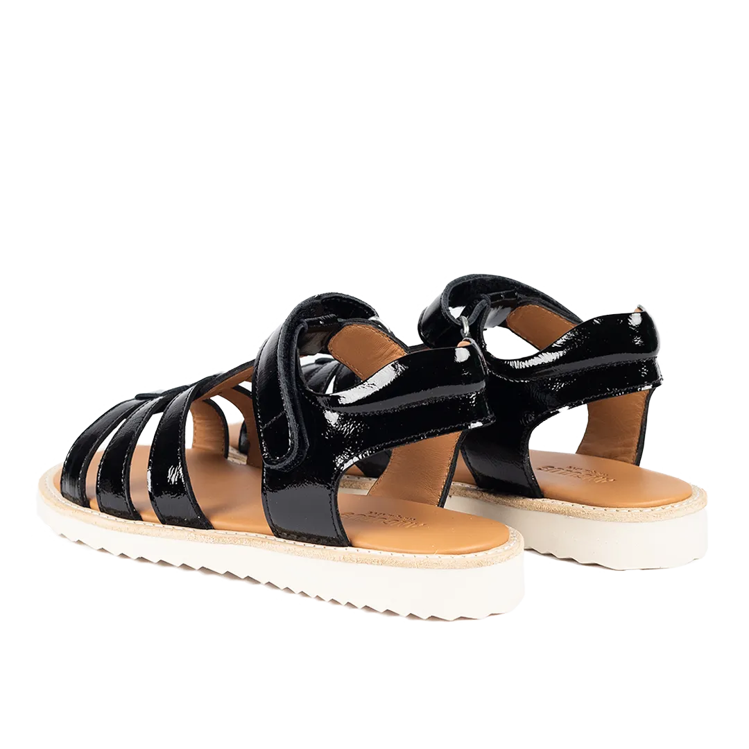 Angulus Sandal børnesandal læder T-rem velcro
