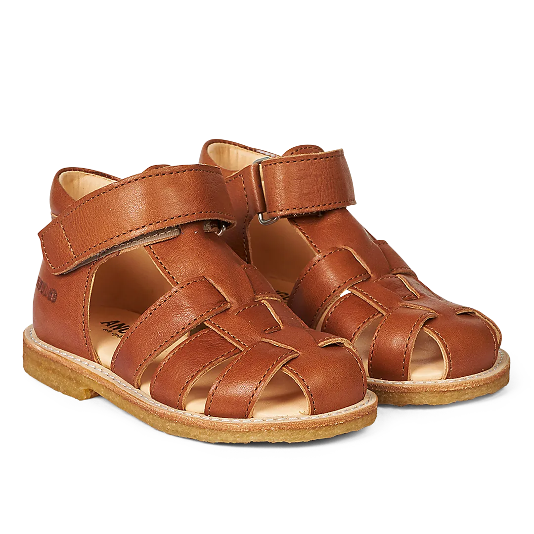 Angulus Begynder Fisherman børnesandal velcro læder