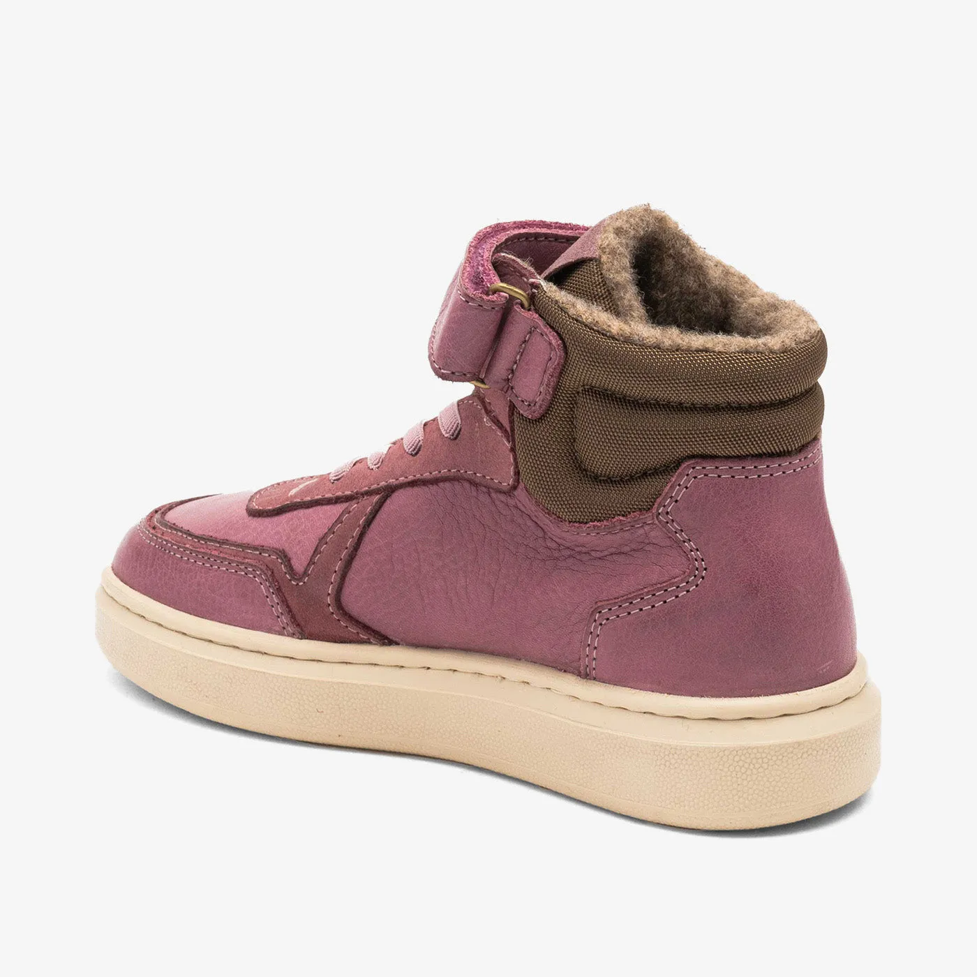 Bisgaard Mio V Tex sneaker heather uld høj