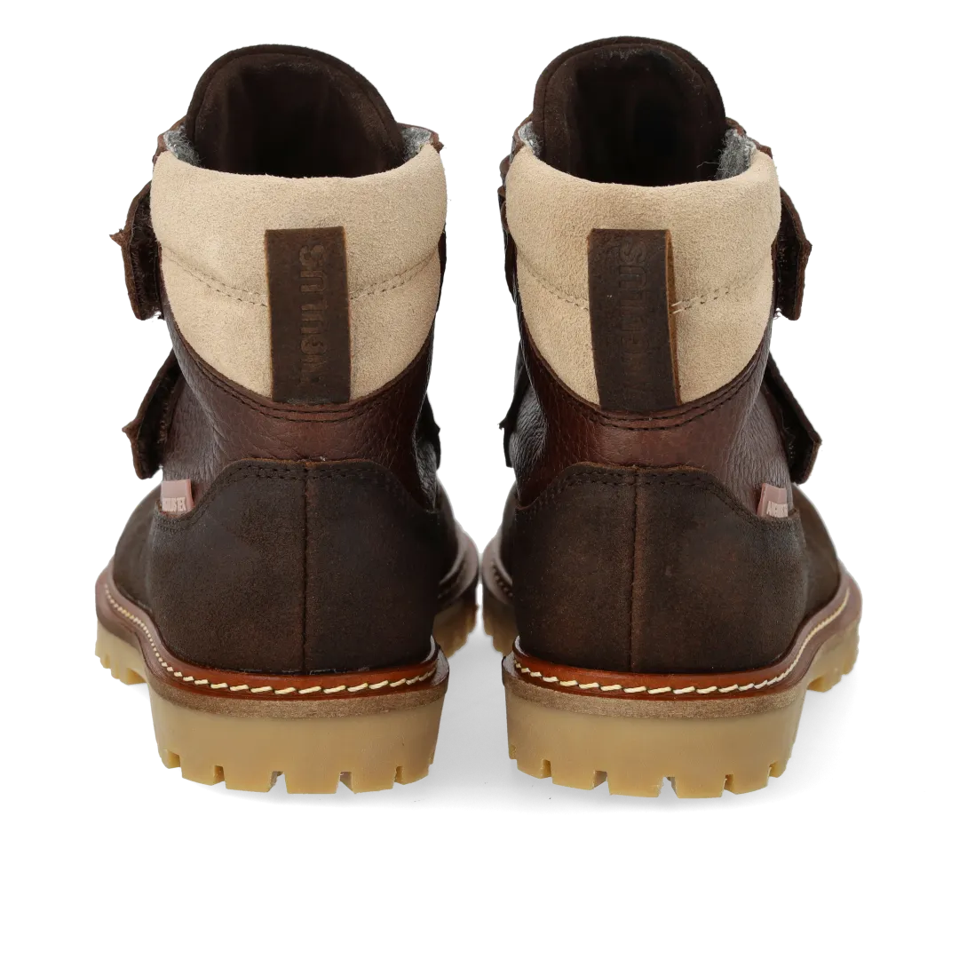 Angulus TEX vinterstøvle velcro merino slidstærk