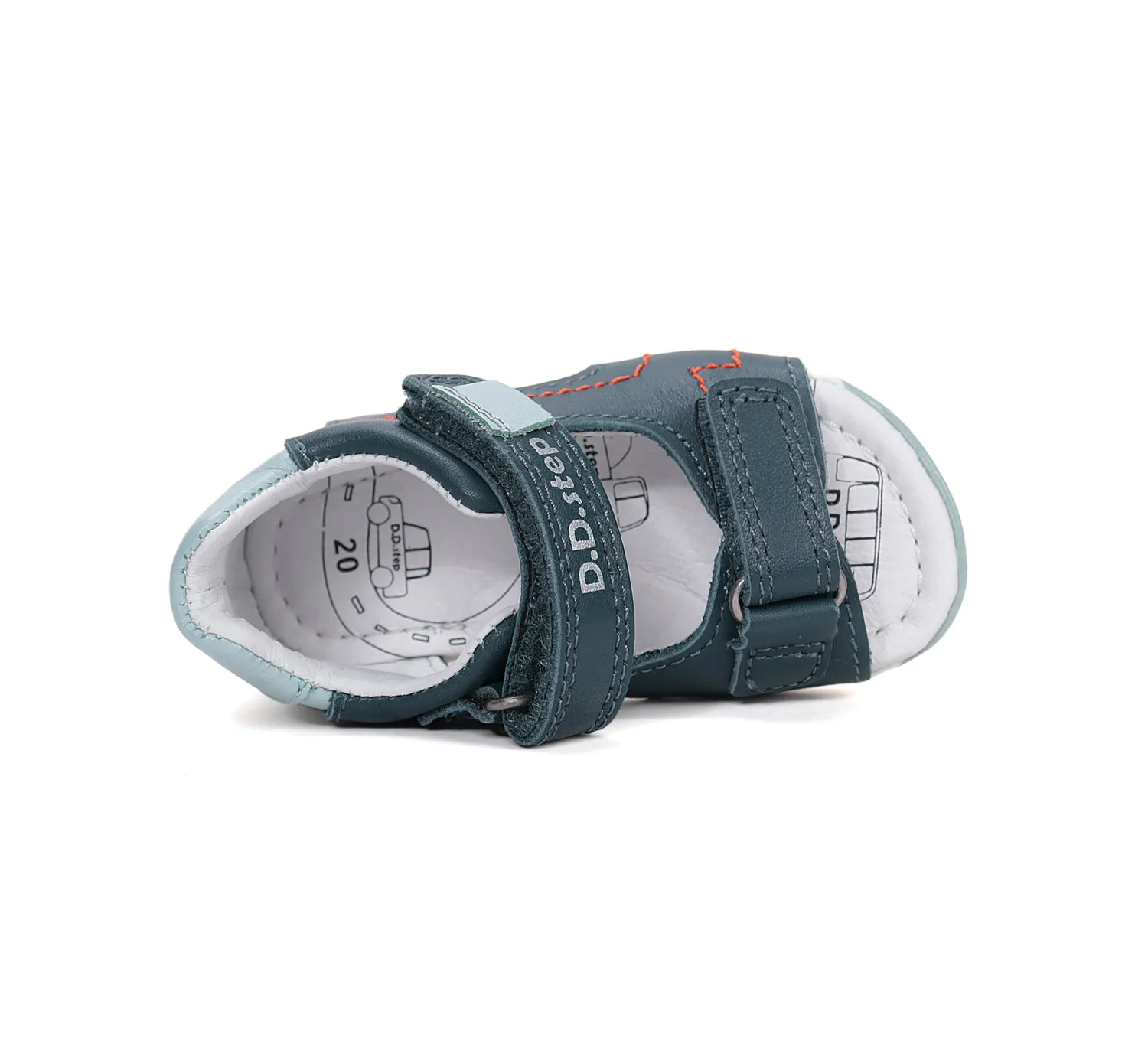 D.D.Step G111-61179B sandaler dreng bred pasform