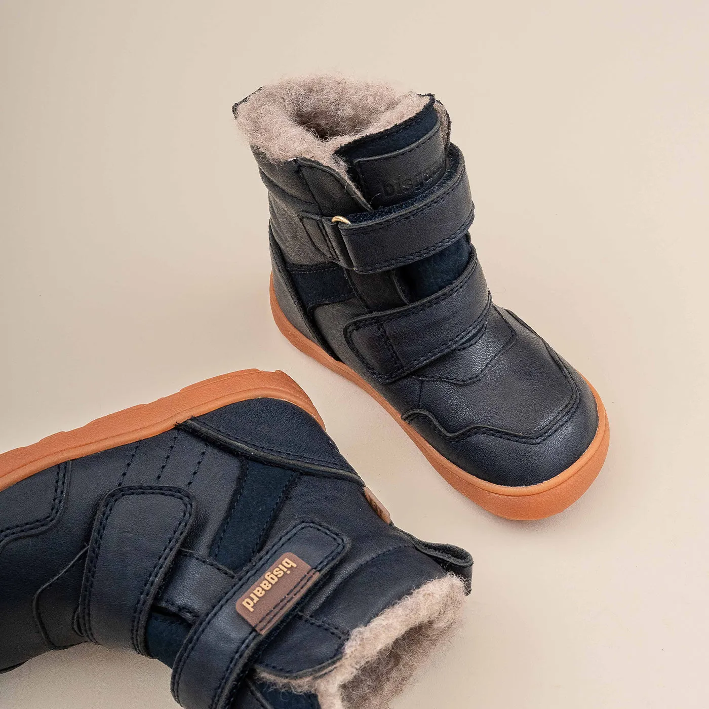 Bisgaard Thorsten Tex barfodsvinterstøvle navy