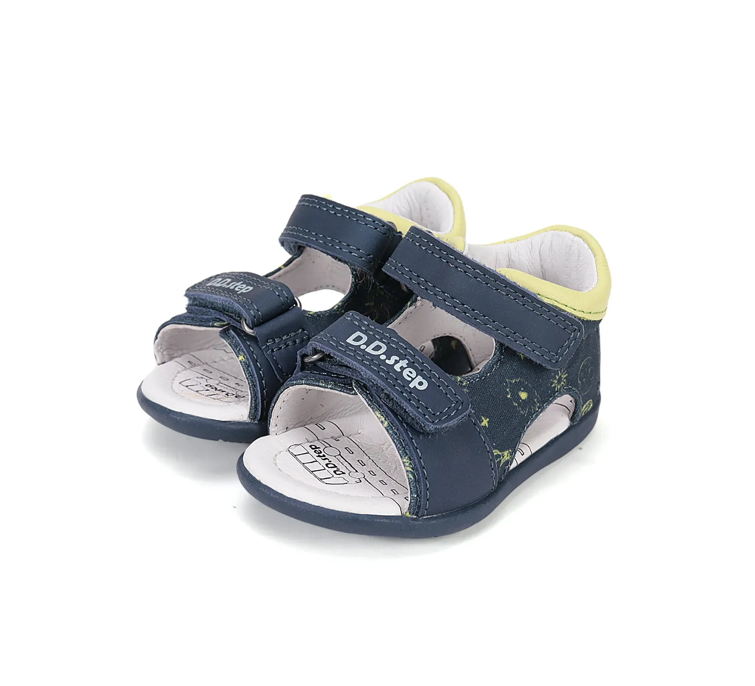 DD Step G075-61722B sandaler dreng bred