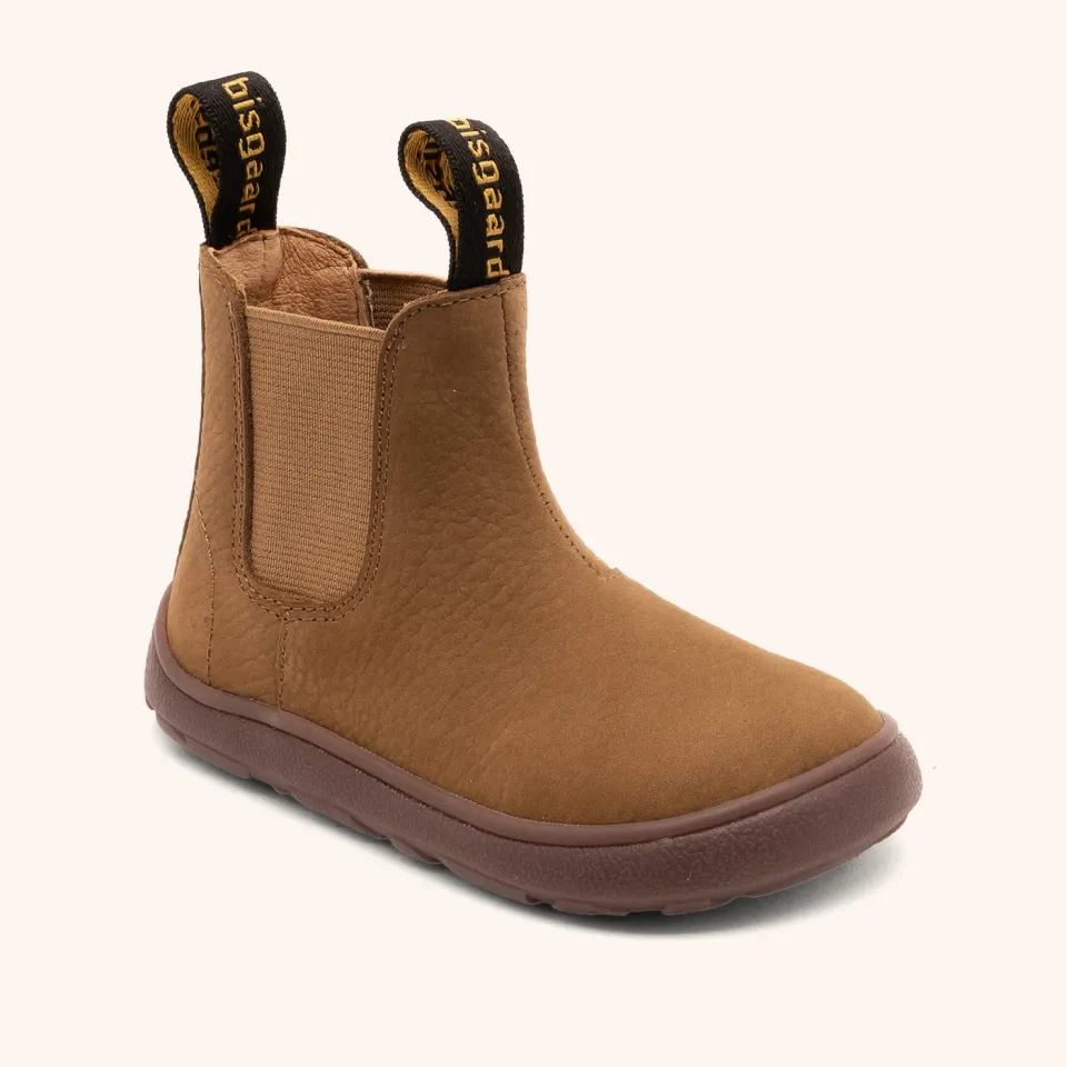 Bisgaard Barefoot Bruno barfodsstøvle khaki