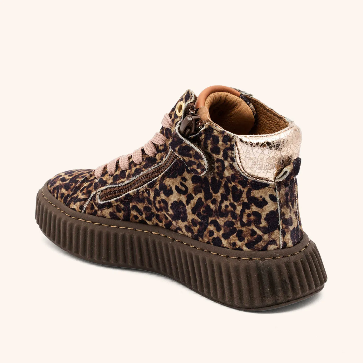 Bisgaard Debbie L støvle leopard børnestøvle