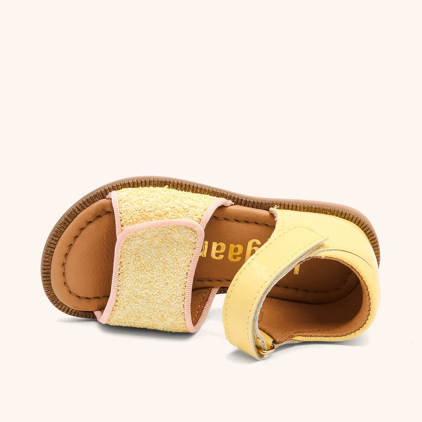 Bisgaard Aida sandal butter glitter