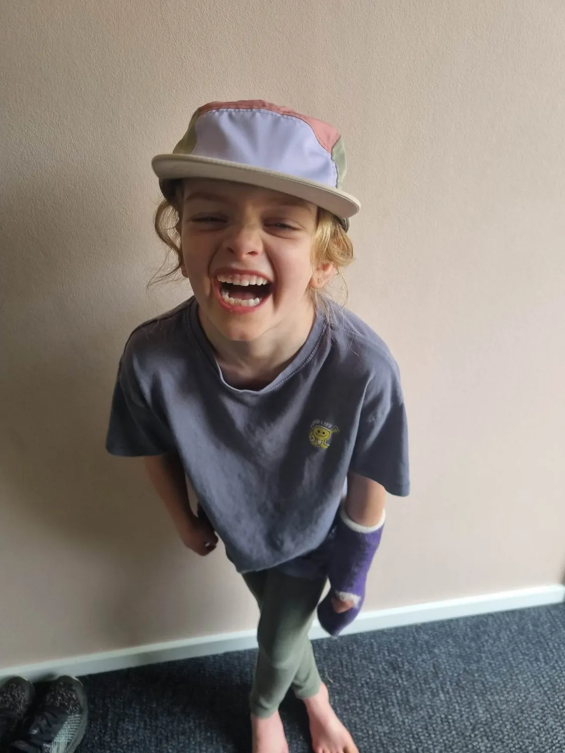 BabyMocs 5-panel kasket genbrug SPF50