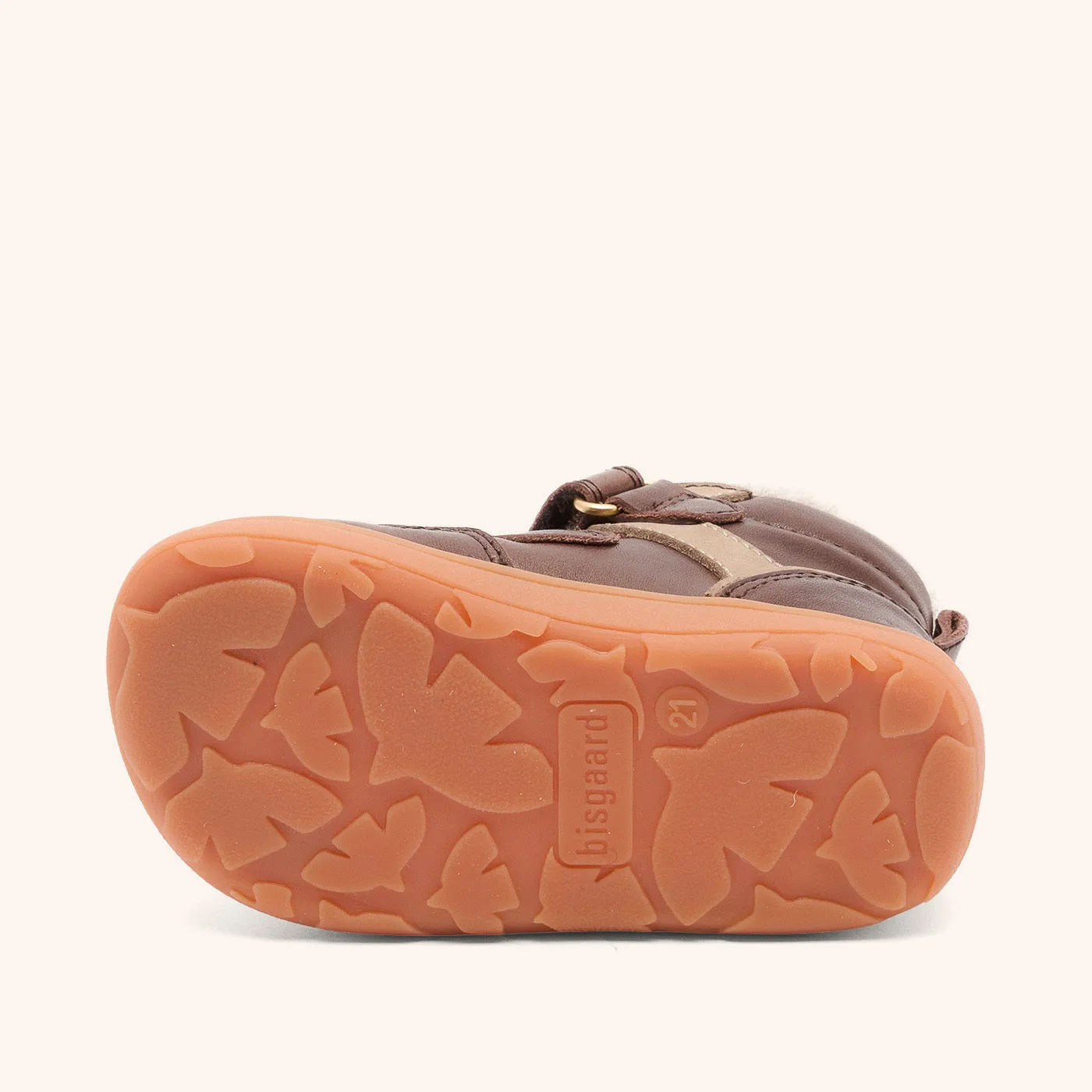 Bisgaard Becky Tex barfodssko dark brown vandtæt