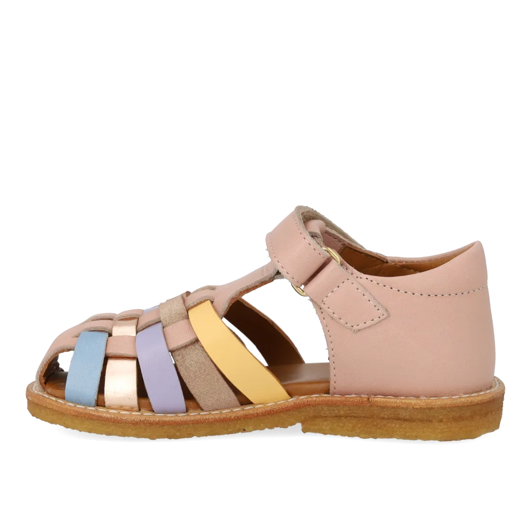 Angulus Colourblock fletsandal sandal børn rummelig