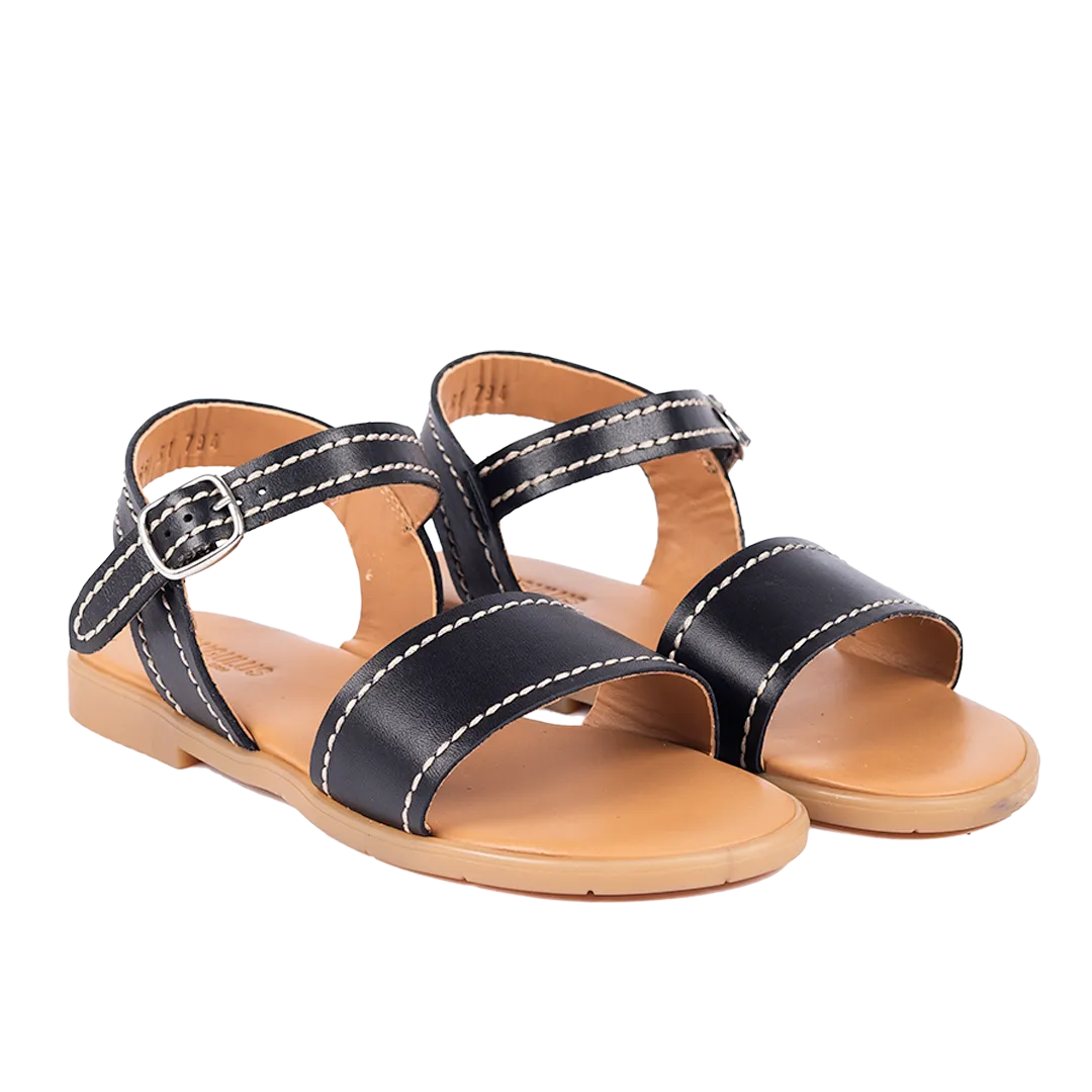 Angulus Sandal kontraststikninger børn ankelrem