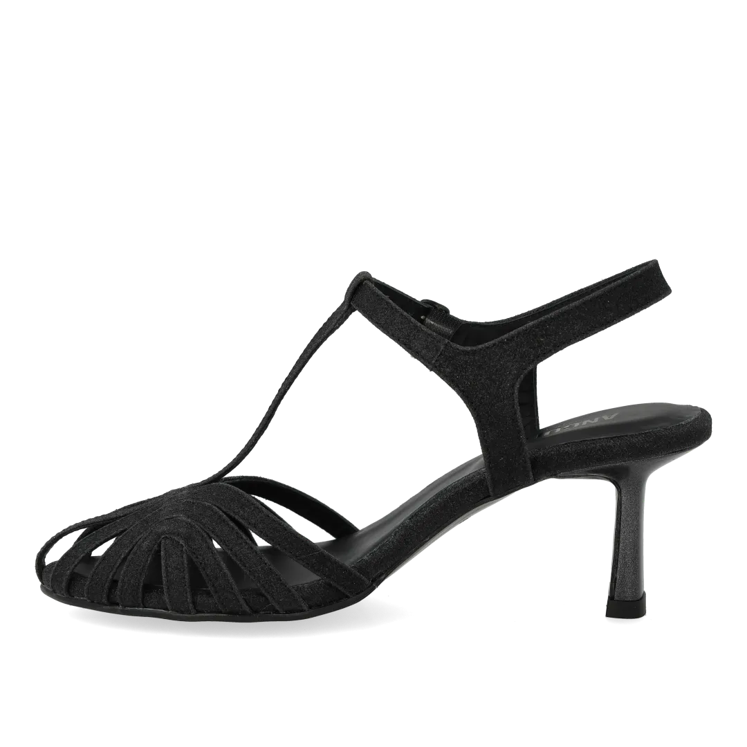 Angulus Glitter Sandal højhælet 6 cm