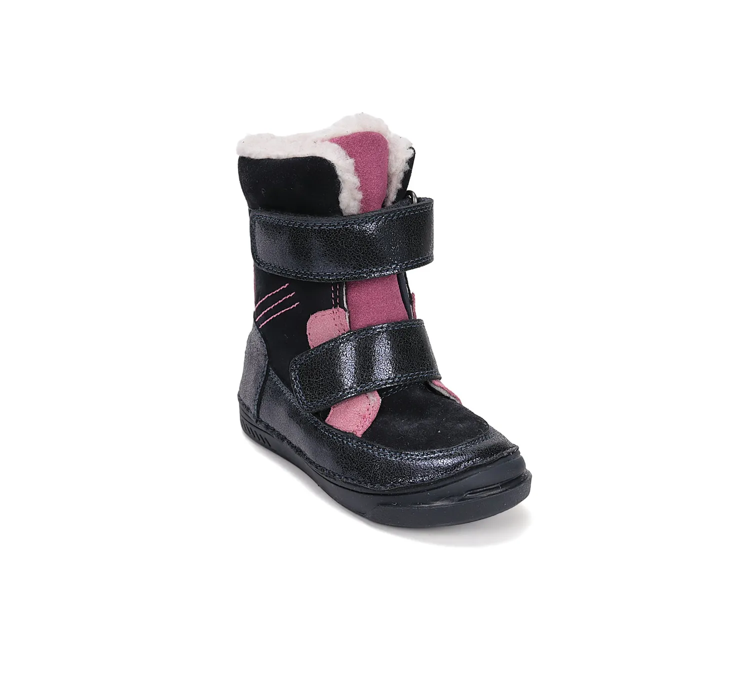 DD Step W040-52145B vinterstøvler pige – varm