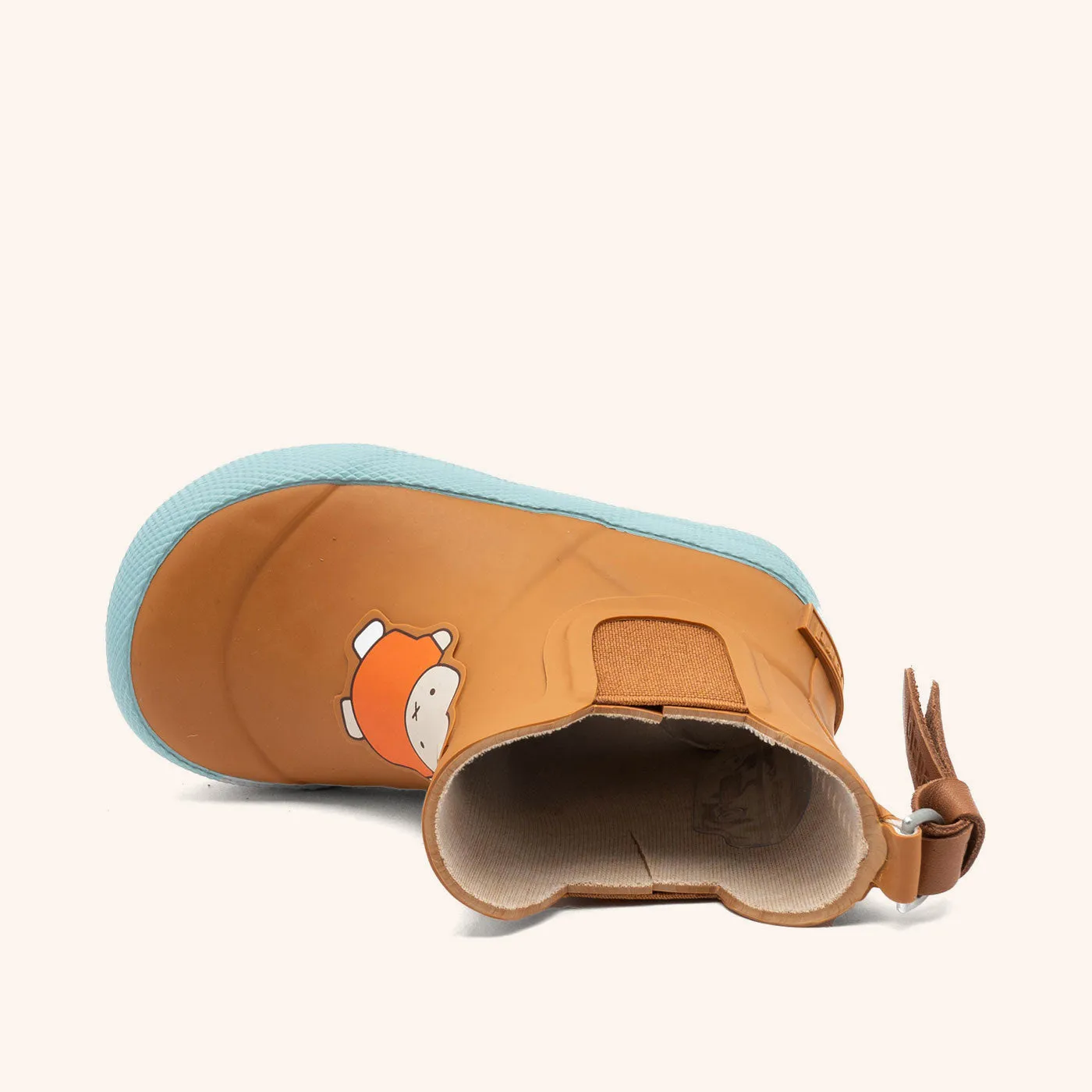 Bisgaard Baby Rubber gummistøvle brun Miffy