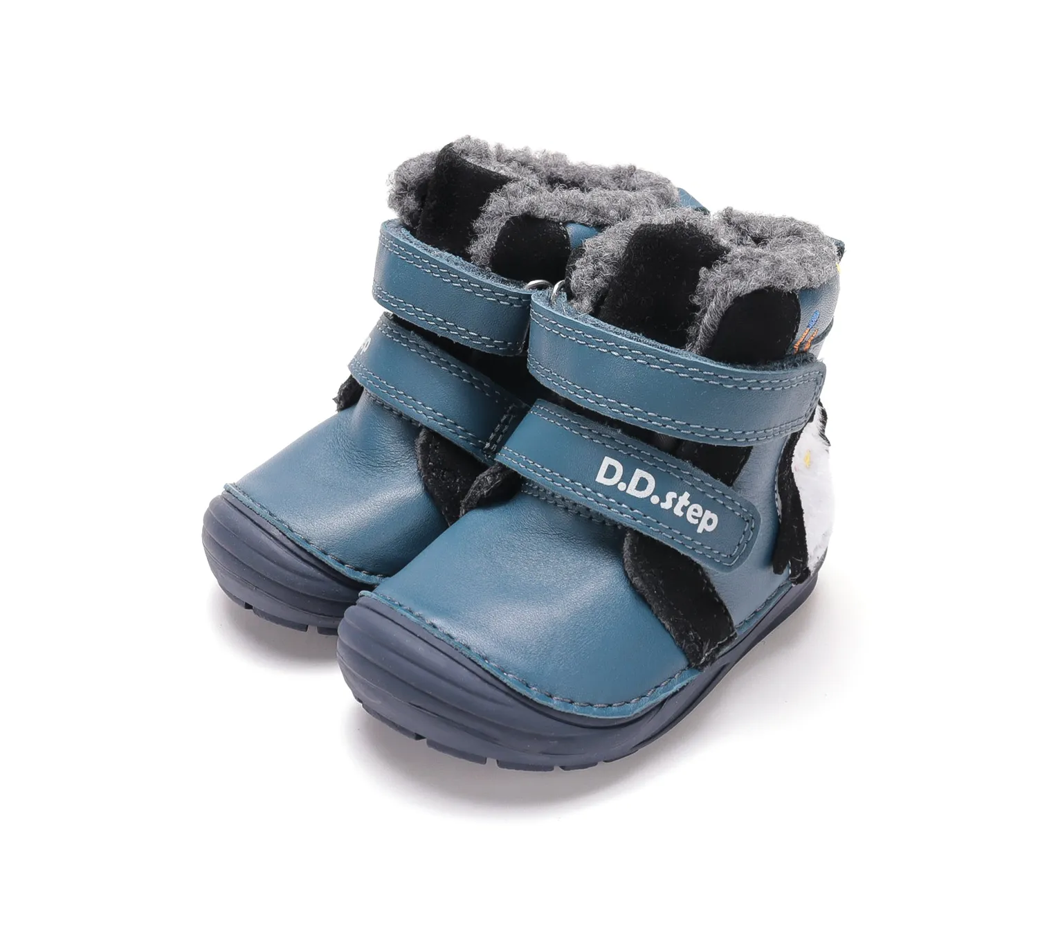 DD Step W071-62827 vinterstøvle til dreng – varm foer